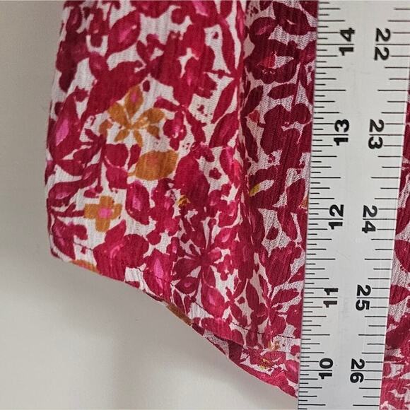 New Eddie Bauer Floral Button Down Size M - Picture 7 of 9